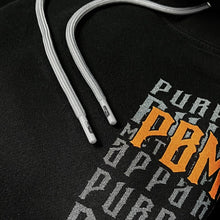 Load image into Gallery viewer, PURPOSE BUILT "REBOUND" HOODIE PULLOVER BLACK / ORANGE