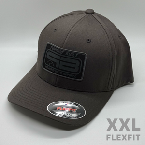 PURPOSE BUILT "LIFESTYLE" XXL FLEXFIT CURVED BILL DARK GREY