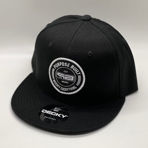 PURPOSE BUILT "RADIAL" SNAPBACK BLACK