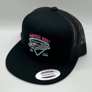 PURPOSE BUILT "PLUG" SNAPBACK BLACK / PINK