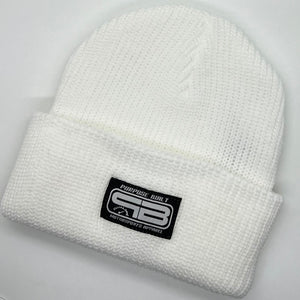 PURPOSE BUILT "LIFESTYLE" WATCH CAP BEANIE WHITE