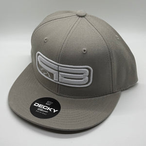 PURPOSE BUILT "OG" SNAPBACK LIGHT GREY / WHITE
