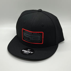 PURPOSE BUILT "LIFESTYLE" SNAPBACK BLACK / RED