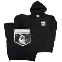 Load image into Gallery viewer, PURPOSE BUILT &quot;SCRAMBLE&quot; HOODIE PULLOVER BLACK