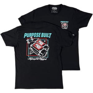 PURPOSE BUILT "THE BOTTLE" NITROUS T-SHIRT BLACK