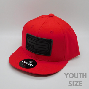 PURPOSE BUILT YOUTH "LIFESTYLE" SNAPBACK RED / GREY