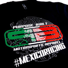 Load image into Gallery viewer, Purpose Built Motorsports Apparel turbo turbocharged OG boosted clothing silk screen printed T-shirt Tshirt T shirt s/s short sleeve crew neck woven label veteran owned 100% cotton drag mexico racing