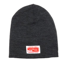 Load image into Gallery viewer, PURPOSE BUILT &quot;LIFESTYLE v2.0&quot; KNIT BEANIE CHARCOAL / RED