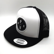 Load image into Gallery viewer, Purpose Built Motorsports Apparel turbo turbocharged OG boosted clothing silk screen printed T-shirt Tshirt T shirt s/s short sleeve crew neck woven label veteran owned 100% cotton drag boosted SPARK PLUG FLEX FIT SNAPBACK HAT CLASSIC TRUCKER YUPOONG machinist