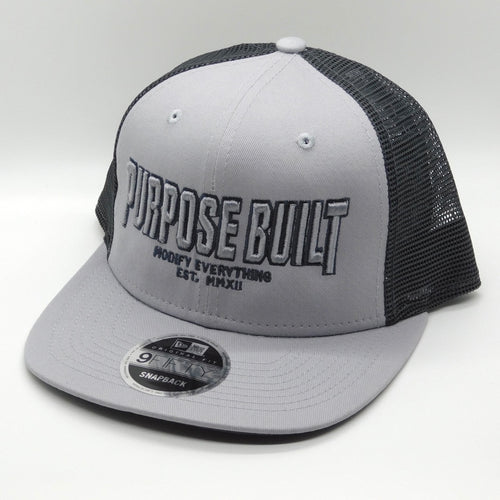 PURPOSE BUILT BIG BLOCK TRUCKER HAT SNAPBACK MOTORSPORTS APPAREL